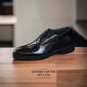 502-1 EXT 6 CM Black Piano Oxford Cap Toe