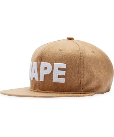 A Bathing Ape Men's Bape Patch Snapback Cap