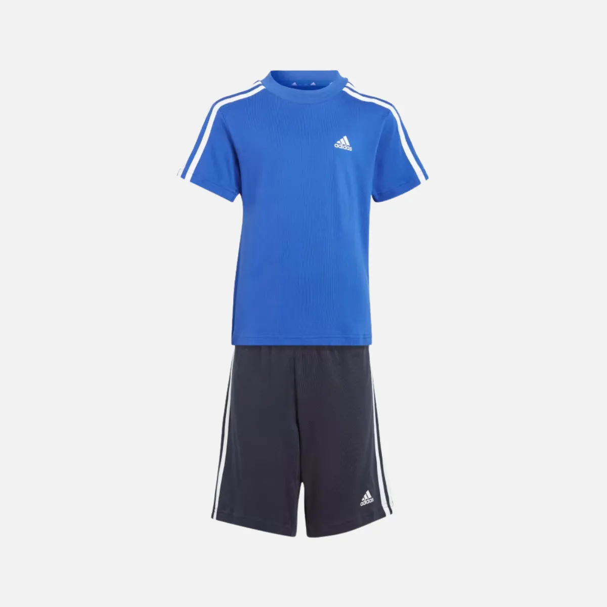 Adidas 3 Stripes Kids Set (3-8 Years) - Semi Lucid Blue