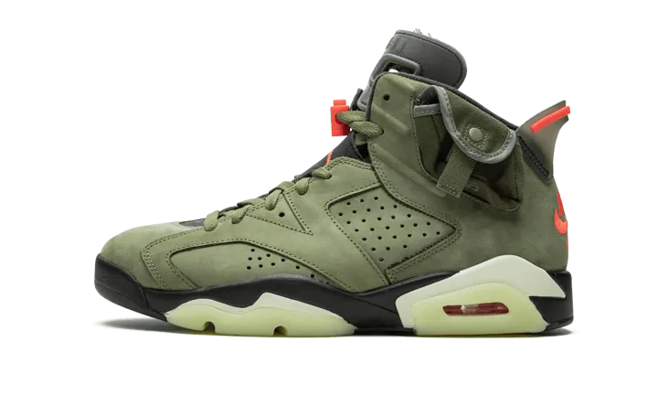 Air Jordan 6 Travis Scott Olive Green - Buy Now at [specific website]