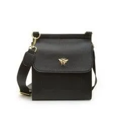 Alice Wheeler Bloomsbury Black Crossbody Bag