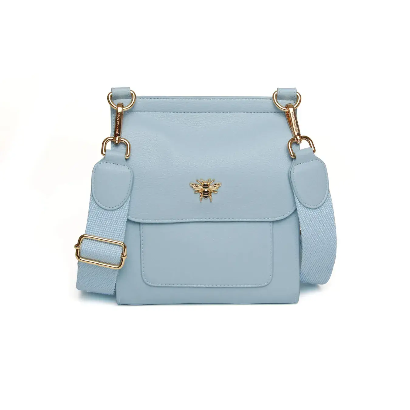 Alice Wheeler Bloomsbury Blue Crossbody Bag