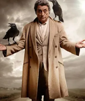 American Gods Mr. Wednesday Long Coat: Discover the iconic long coat worn by Mr. Wednesday in American Gods!