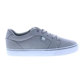 Anvil TX 320040-GK2 Men's Gray Canvas Skate Sneakers - DC Shoes