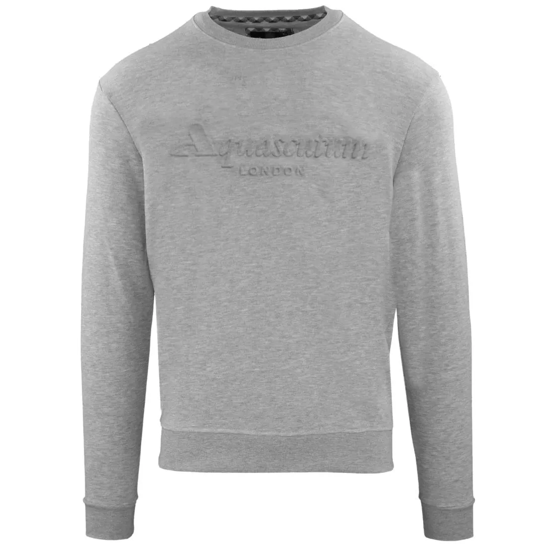 Aquascutum Men's Grey Sweater FG0323-94