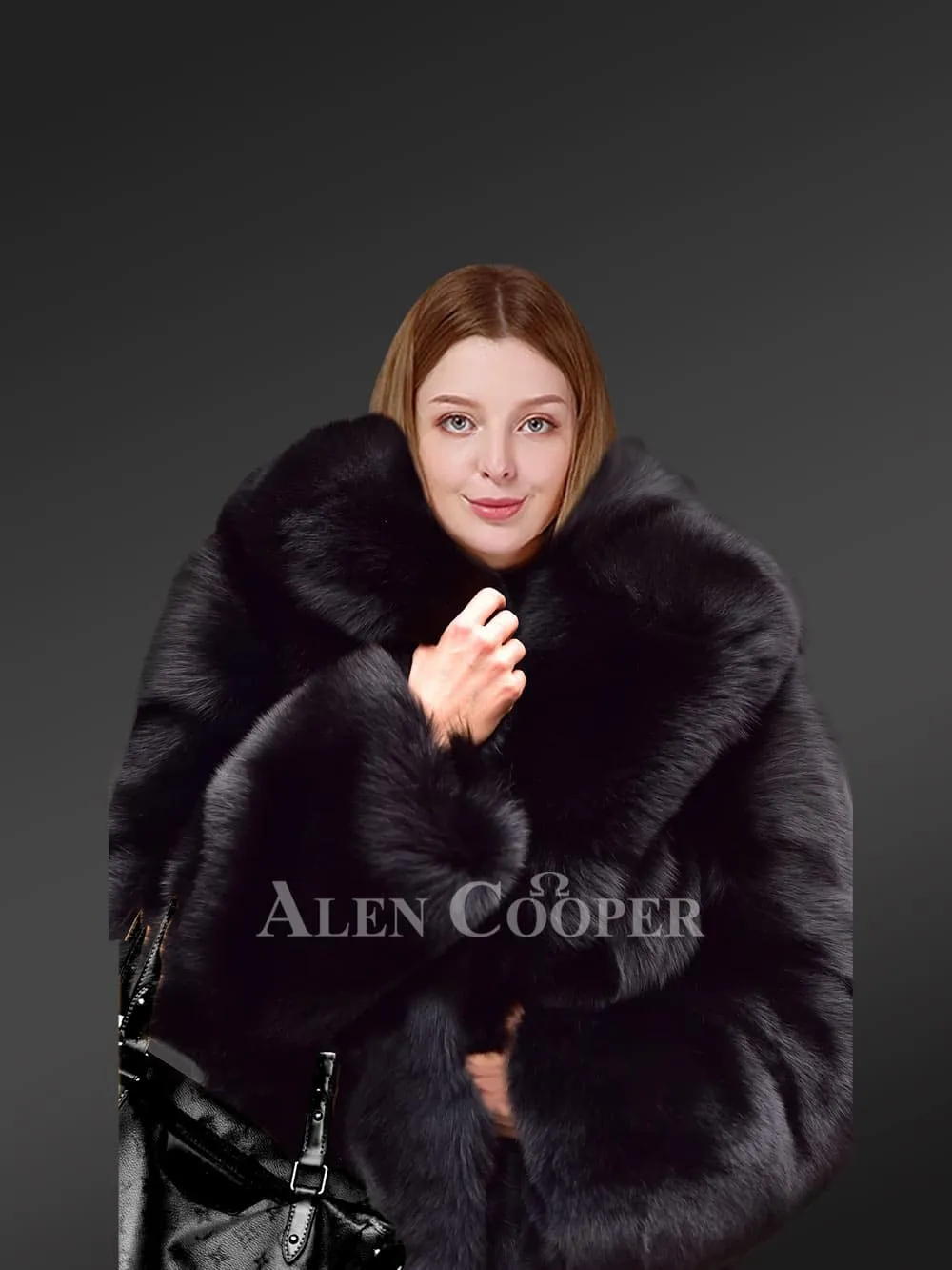 Arctic Fox Fur Winter Coat