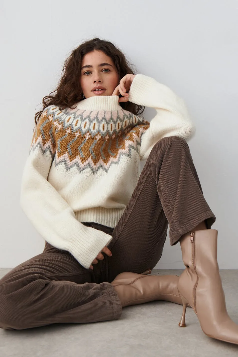 Armina sweater knitting