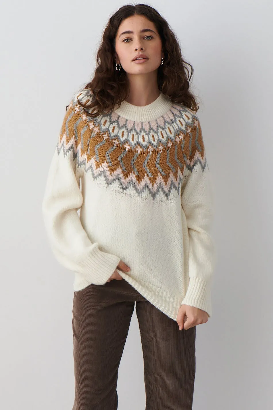 Armina sweater knitting