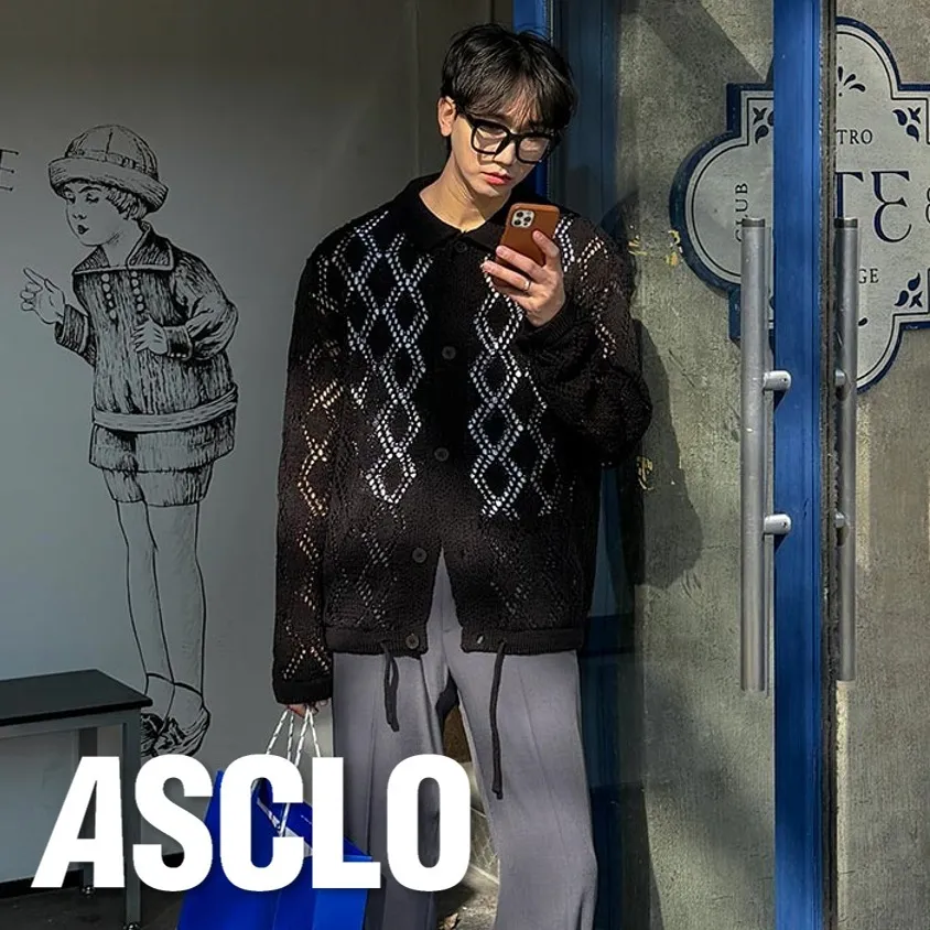 ASCLO Argile Casual Style Unisex Street Style Long Sleeves - Shop Now