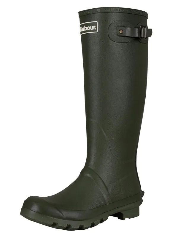 Barbour Bede Wellington Boots - Olive