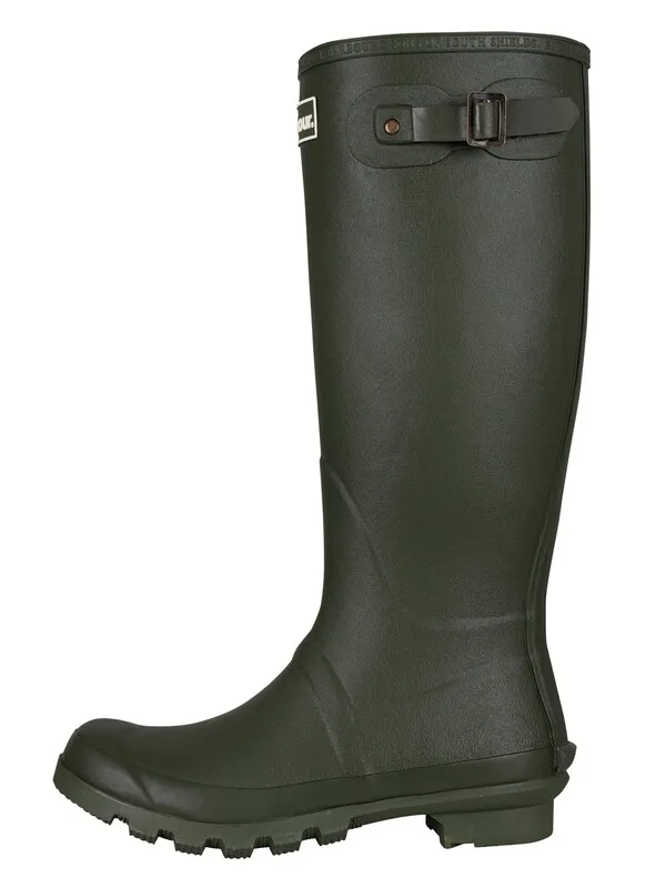 Barbour Bede Wellington Boots - Olive