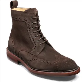 Barker Calder Chocolate Brown Suede Chukka Boot