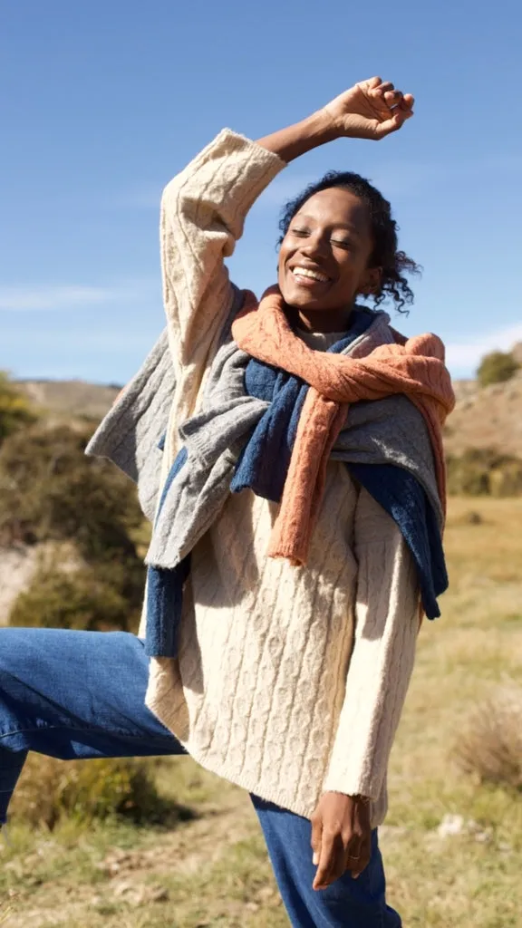 Beige Knit Sweater