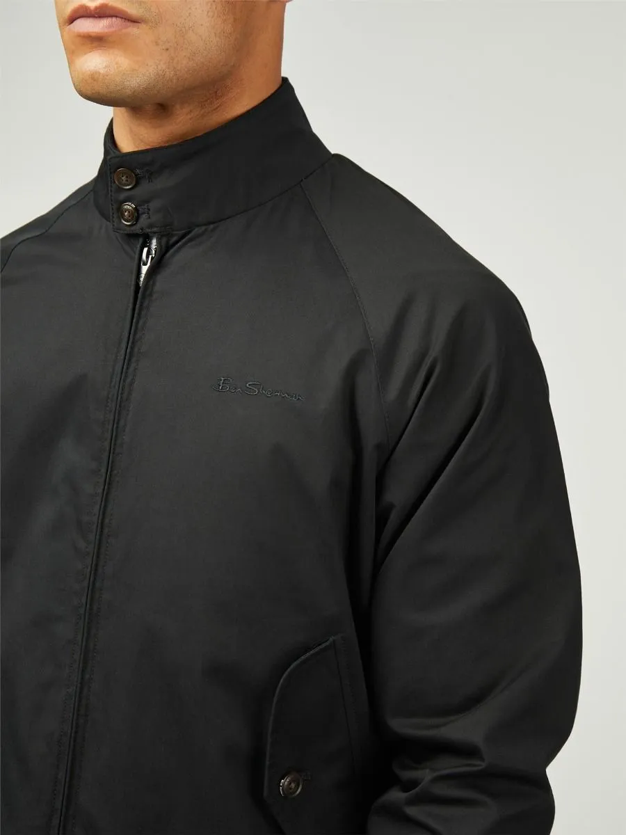 Ben-Sherman-Signature-Casuals-Harrington-Jacket-Black