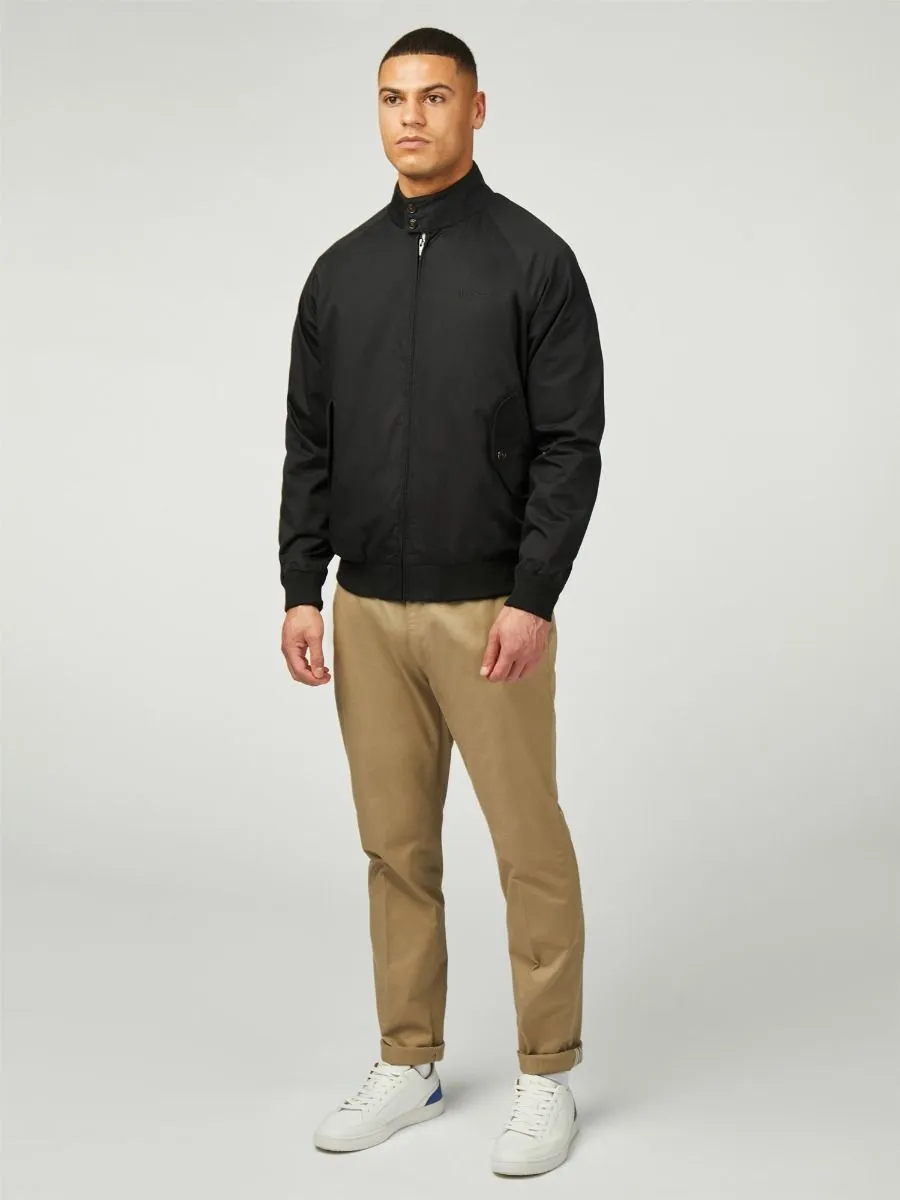 Ben-Sherman-Signature-Casuals-Harrington-Jacket-Black