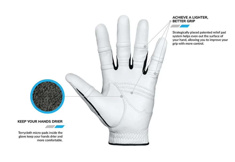 Black Bionic Golf Men's StableGrip 2.0 Glove