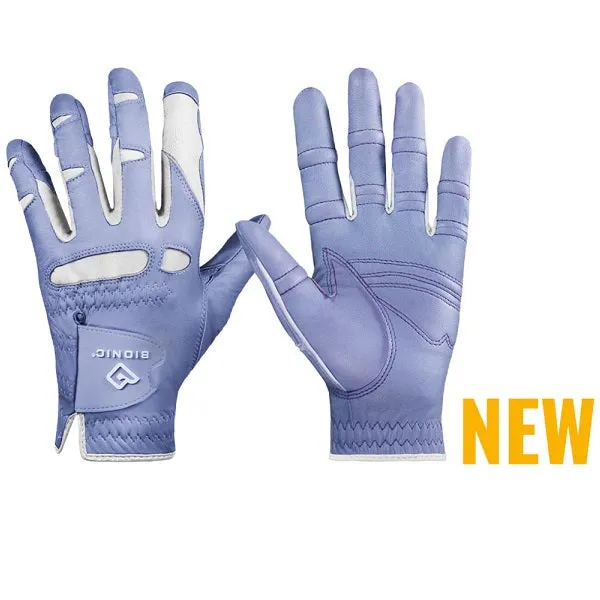 Bionic Golf Womens StableGrip 2.0 Periwinkle Golf Glove