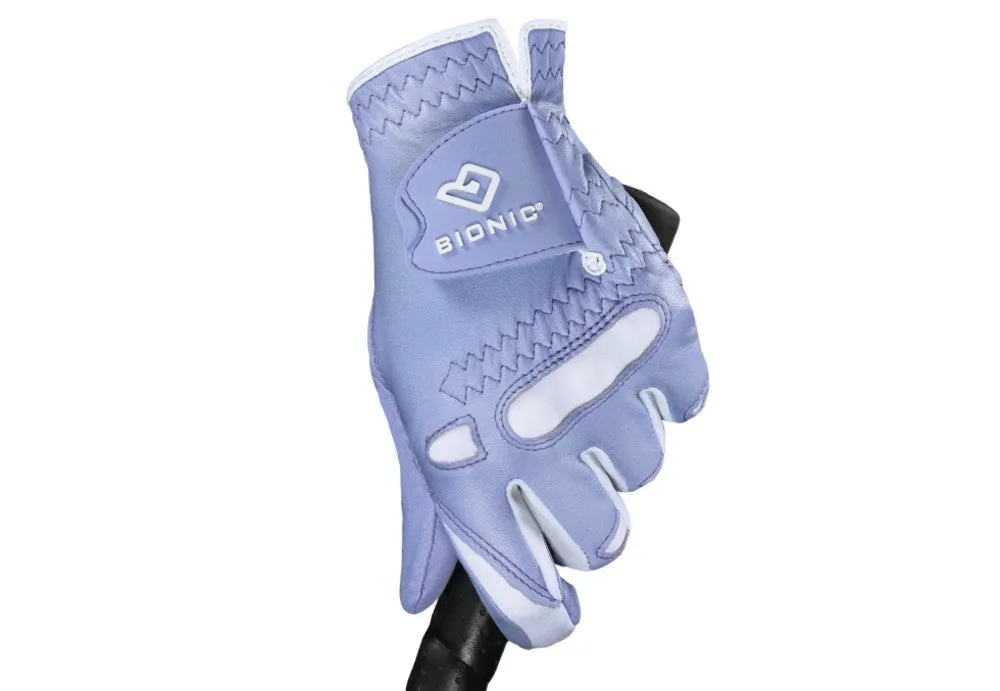 Bionic Golf Womens StableGrip 2.0 Periwinkle Golf Glove