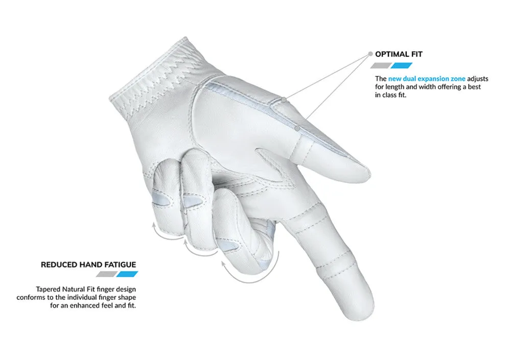 Bionic Golf Womens StableGrip 2.0 Periwinkle Golf Glove