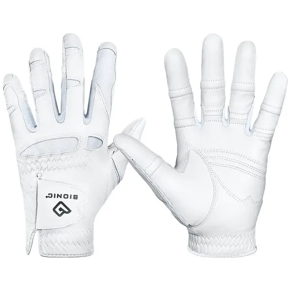 Bionic Golf Womens StableGrip 2.0 White Golf Glove