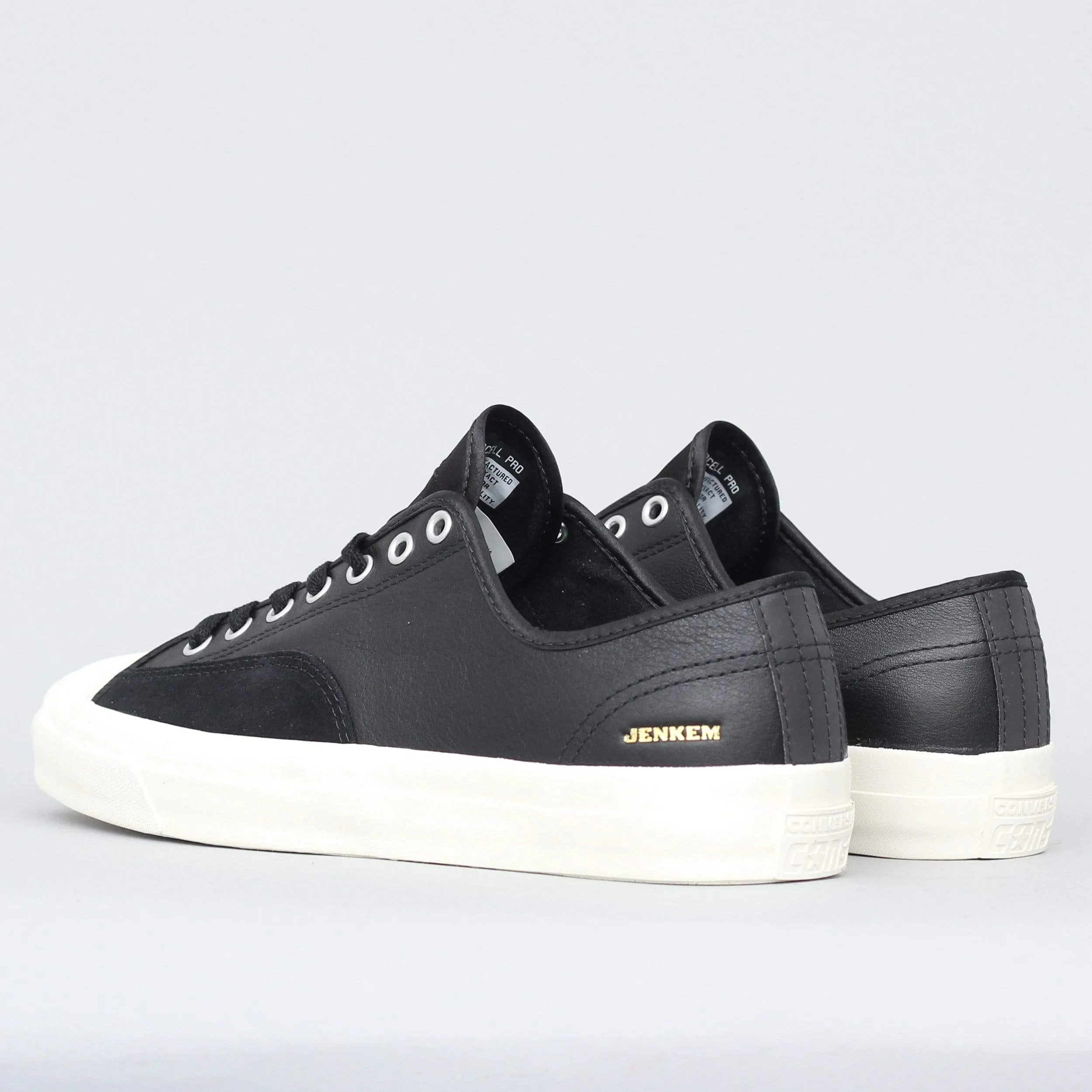 Black Converse Jenkem Jack Purcell Pro OX Shoes Black Egret Black