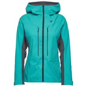 Black Diamond Women's Dawn Patrol Hybrid Shell Dark Patina Ski Jacket