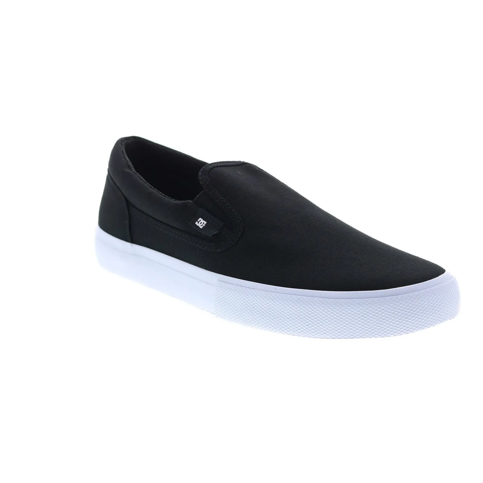 Black Skate Sneakers ADYS300645-BKW for Men - DC Manual Slip-Ons