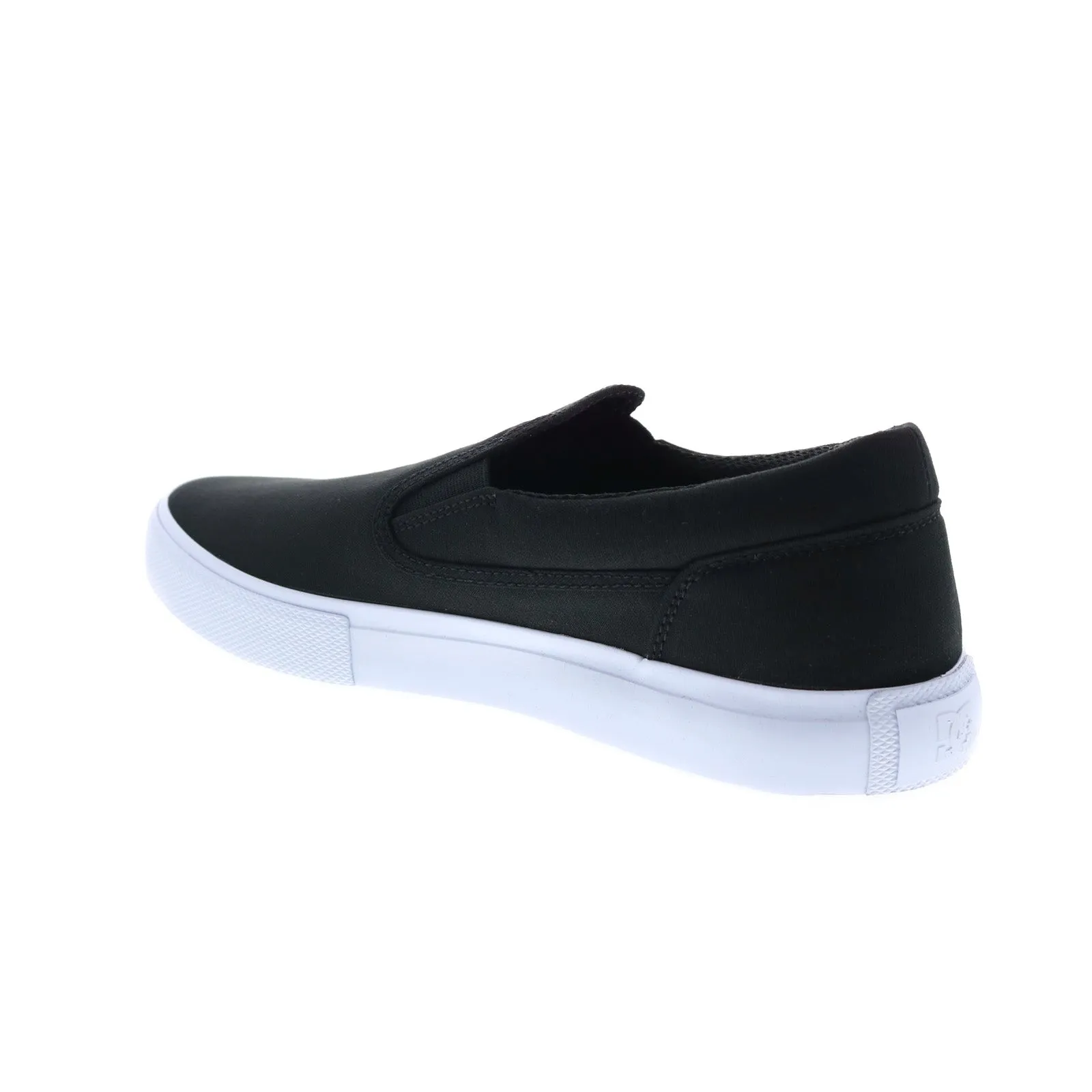 Black Skate Sneakers ADYS300645-BKW for Men - DC Manual Slip-Ons