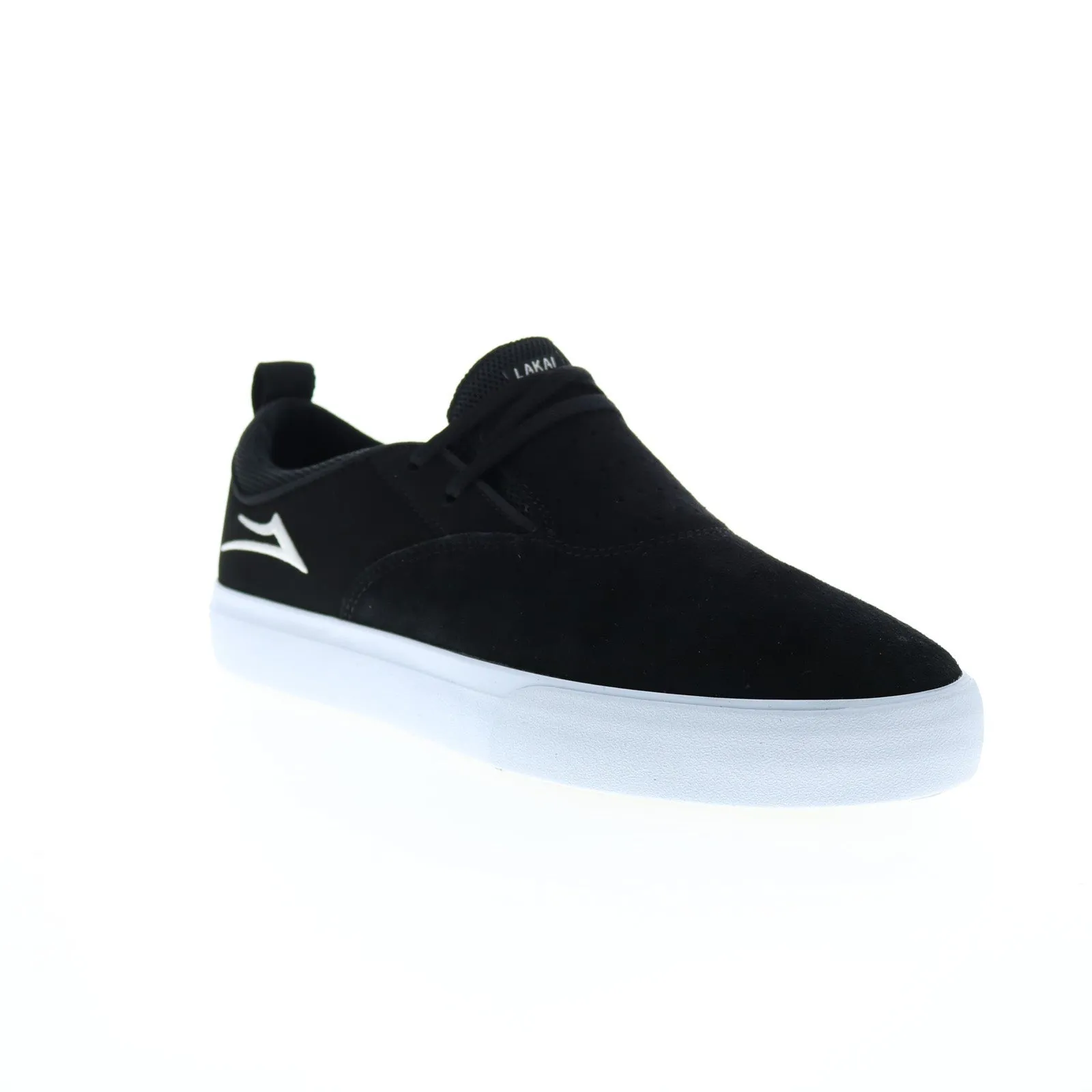 Black Suede Skate Inspired Sneakers by Lakai Riley 2 MS1190091A00 Mens