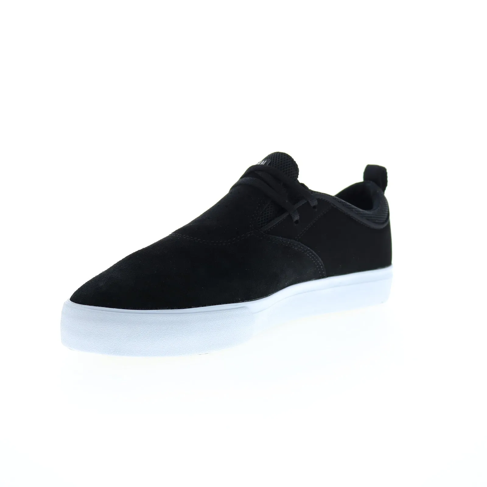 Black Suede Skate Inspired Sneakers by Lakai Riley 2 MS1190091A00 Mens