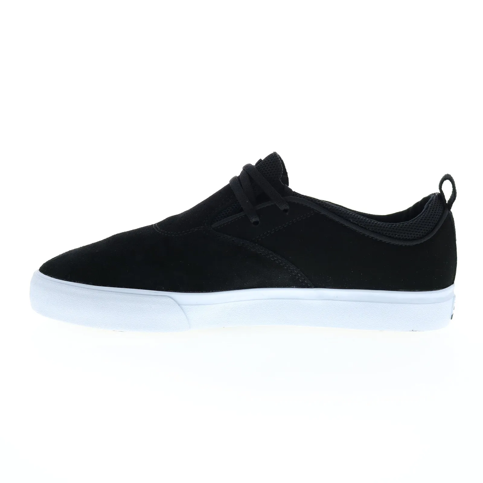 Black Suede Skate Inspired Sneakers by Lakai Riley 2 MS1190091A00 Mens