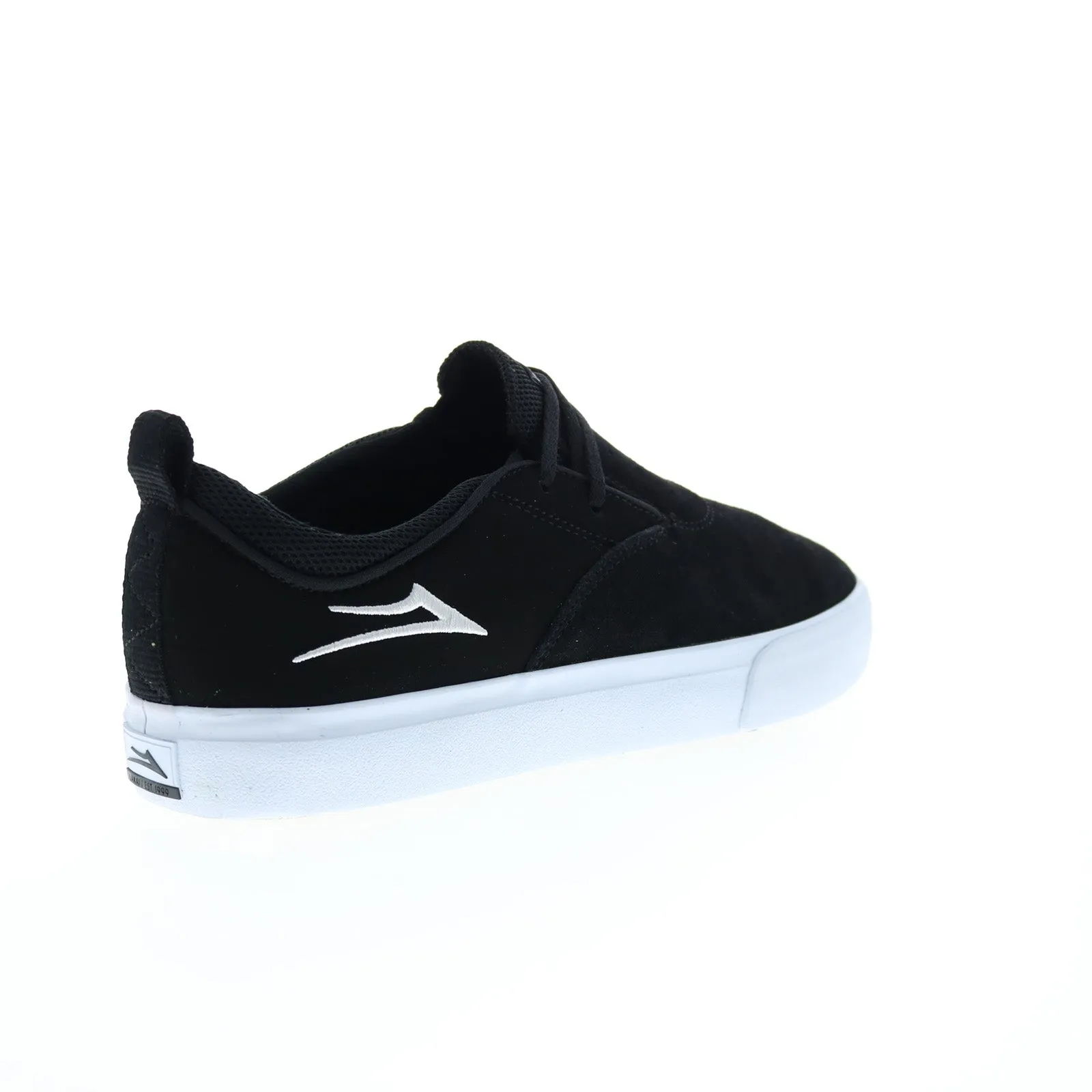 Black Suede Skate Inspired Sneakers by Lakai Riley 2 MS1190091A00 Mens