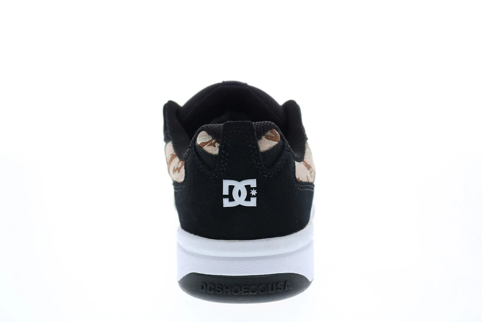 Black Suede Skate Sneakers for Men: DC Penza SE ADYS100550