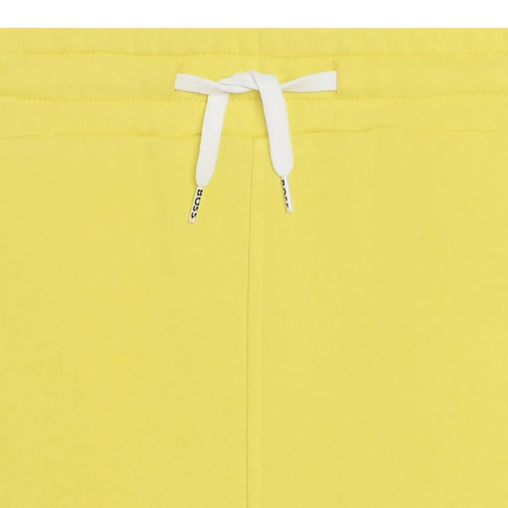 Boss Shorts Logo Summer Yellow