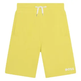 Boss Shorts Logo Summer Yellow