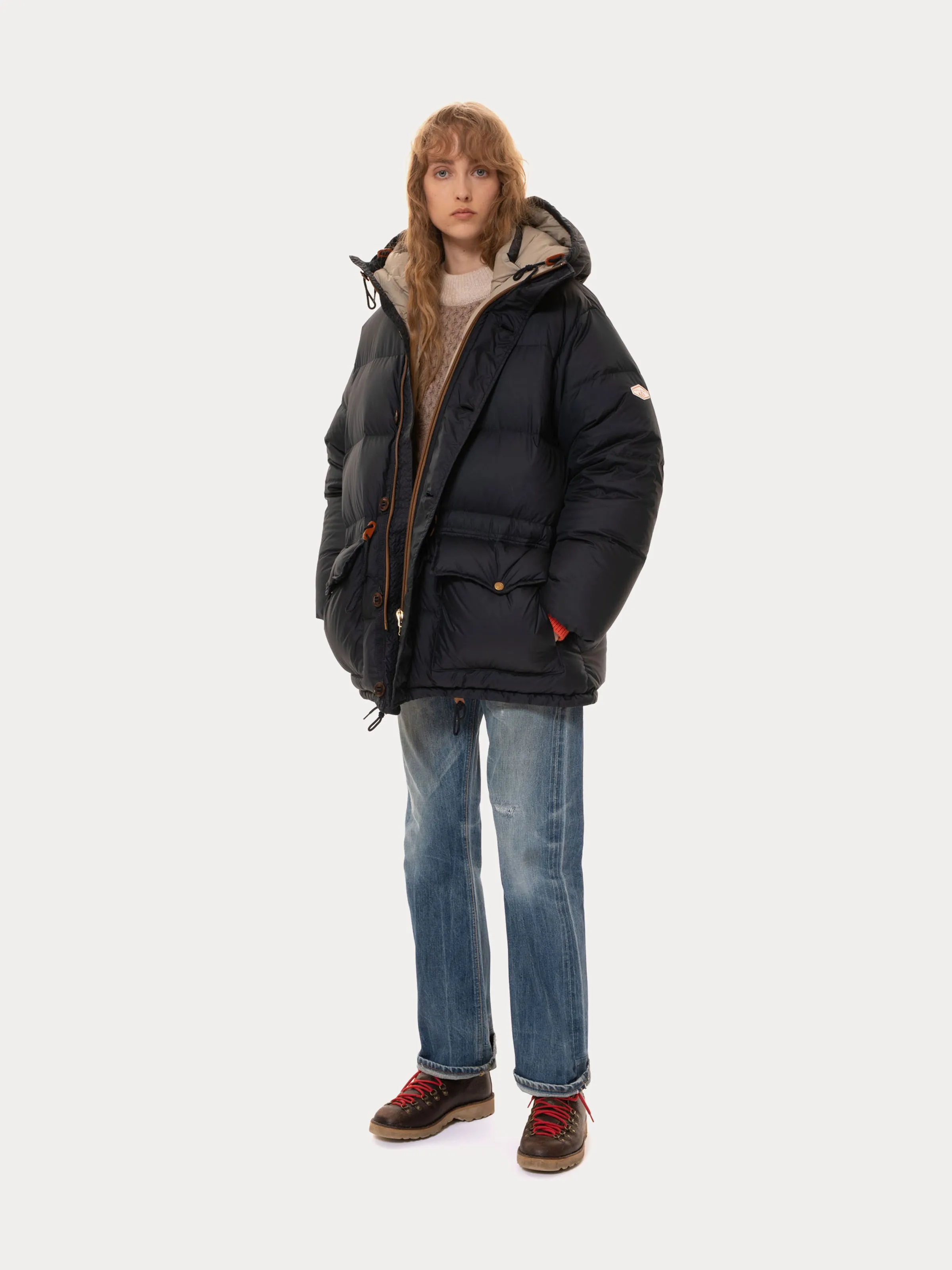 Navy Bryan Puffer Jacket