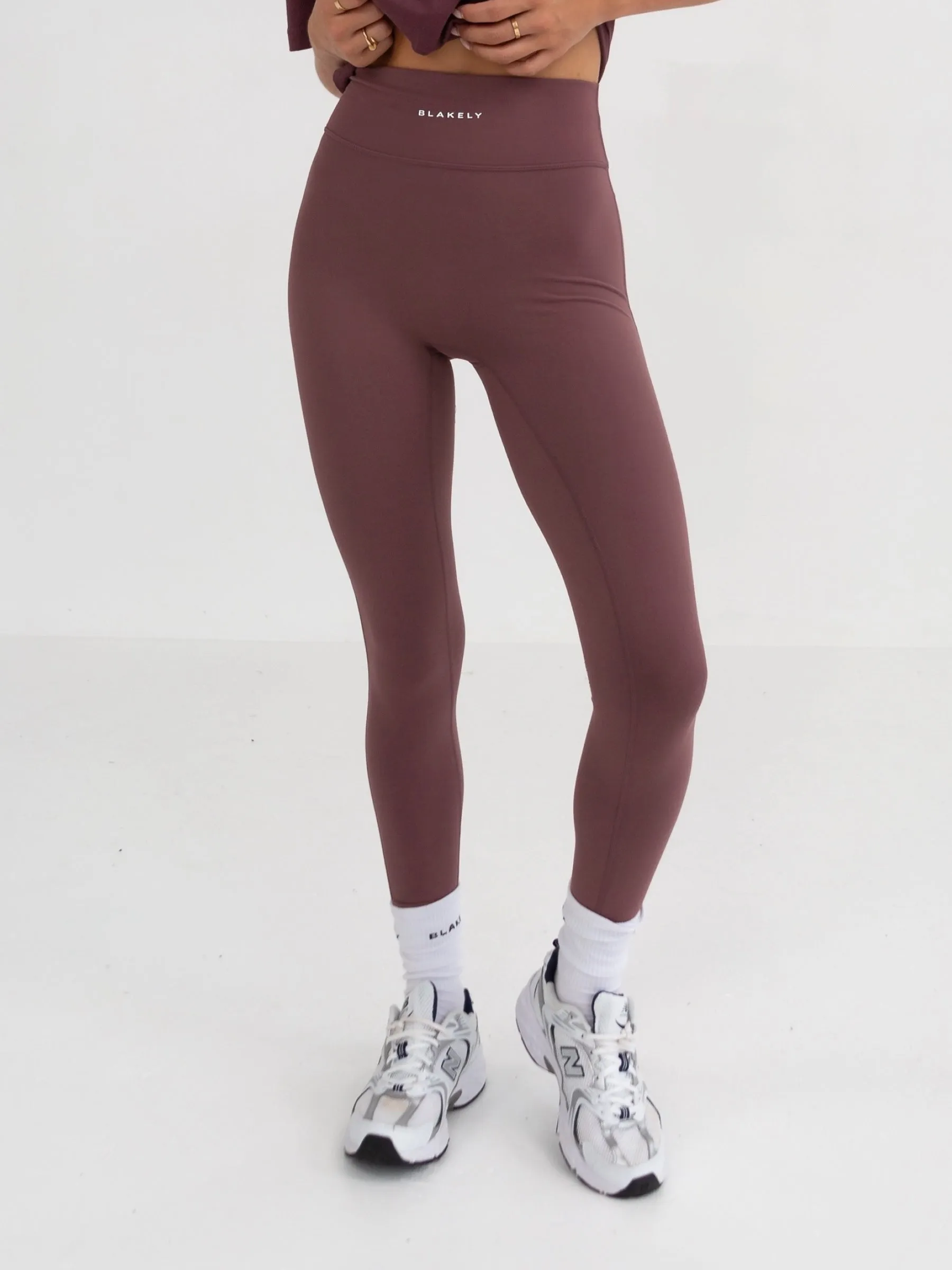 Burgundy Super Soft Leggings