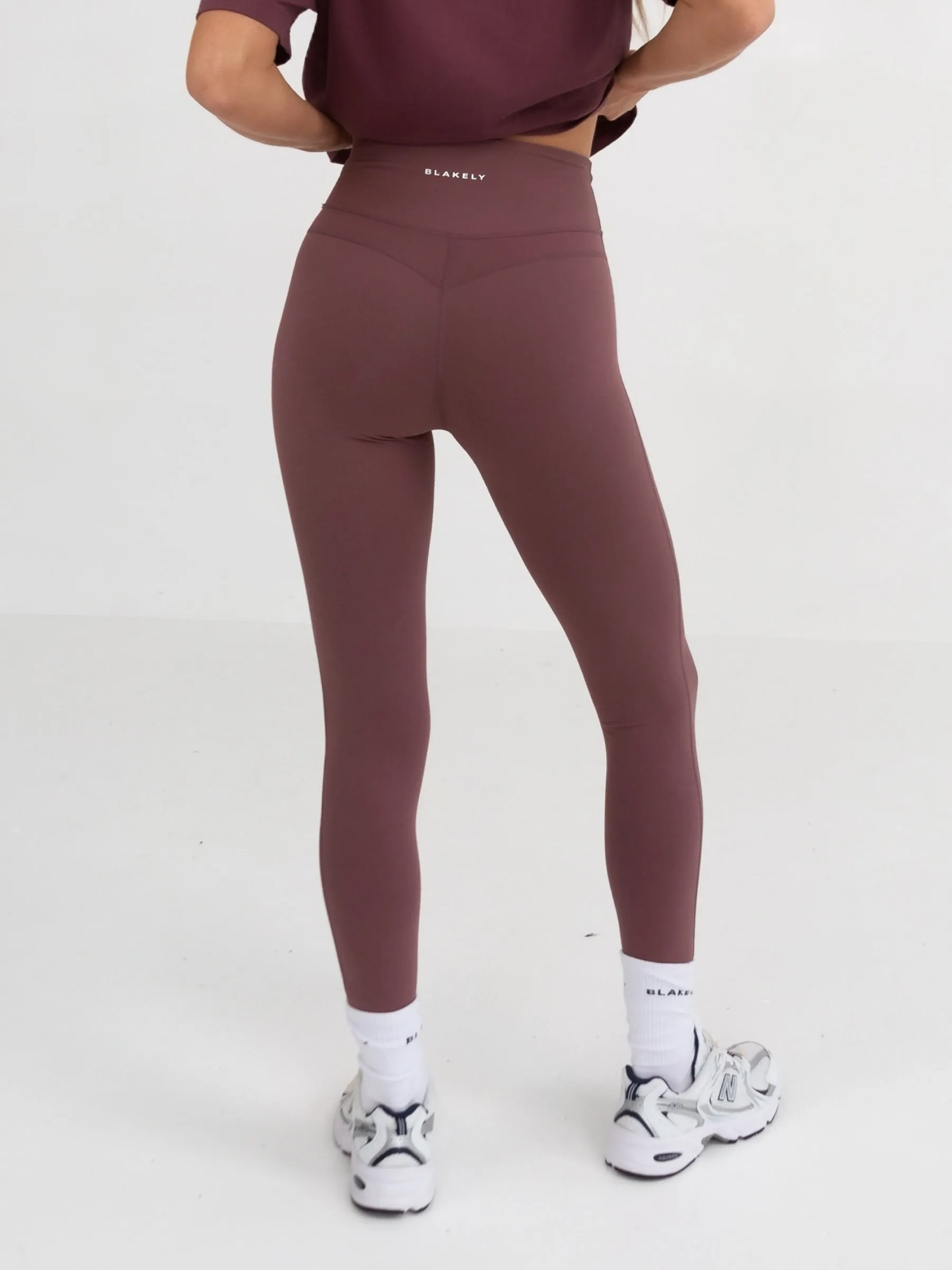 Burgundy Super Soft Leggings