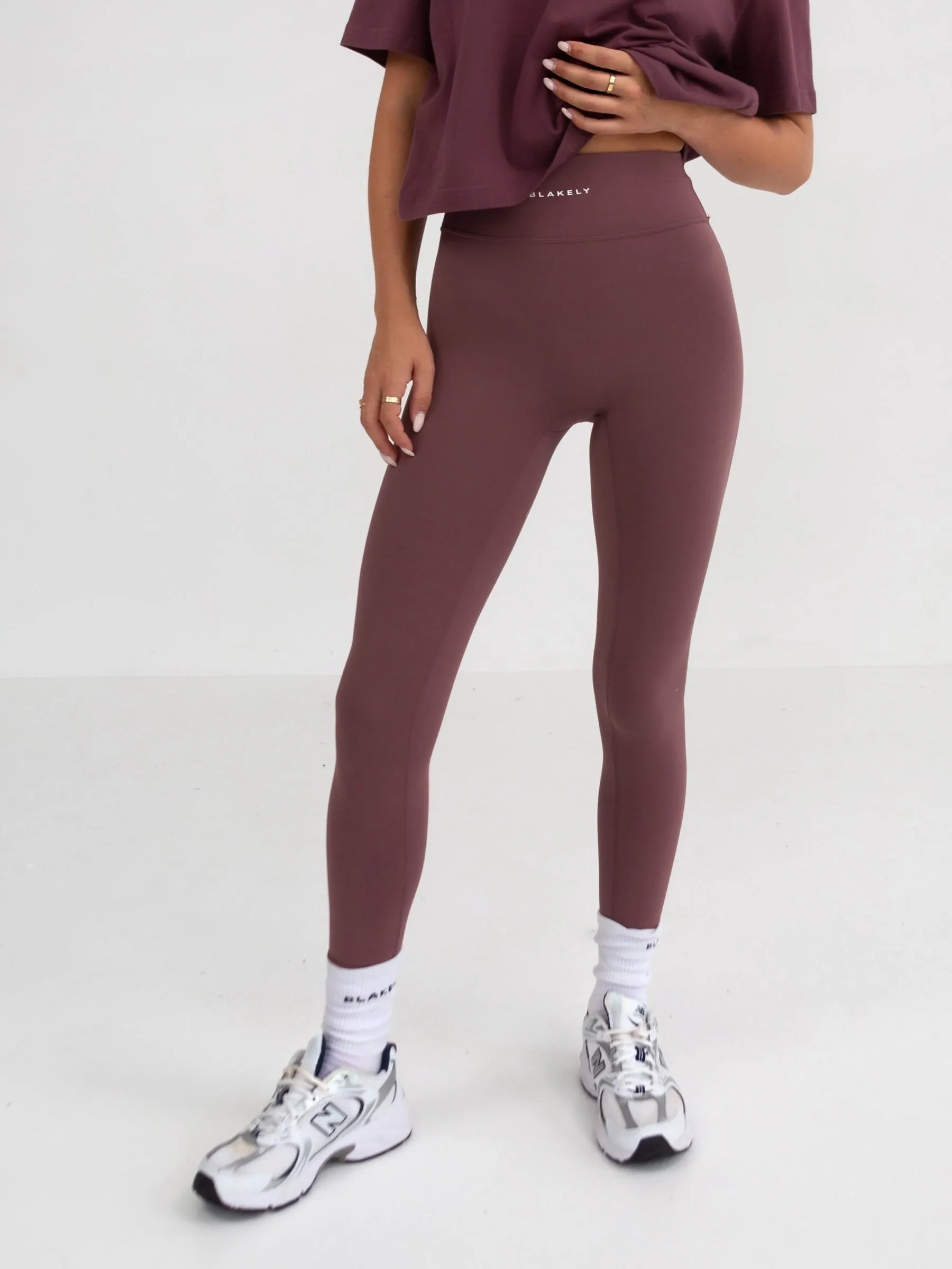 Burgundy Super Soft Leggings