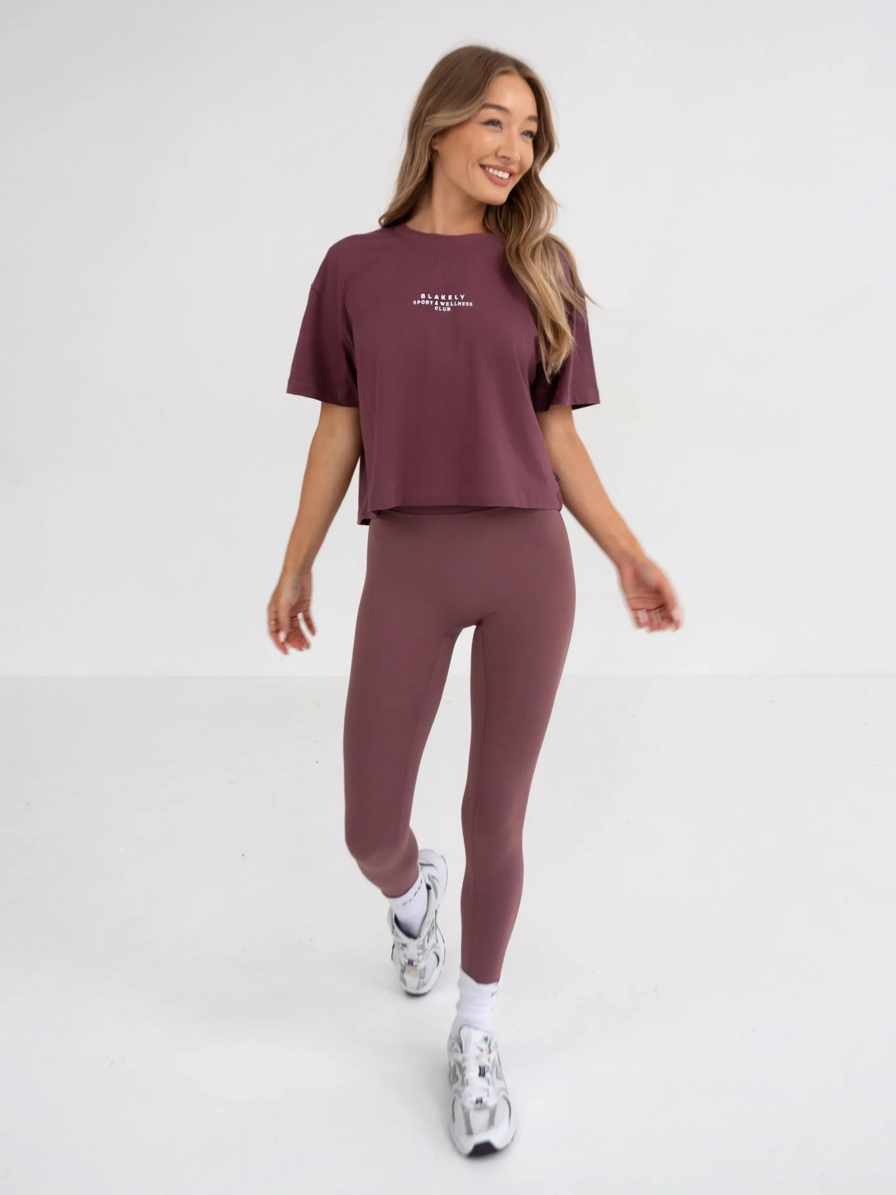 Burgundy Super Soft Leggings