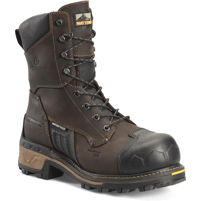 Carolina Matterhorn Maximus 2.0 8 Composite Toe Waterproof Work Boot Size 10EE Dark Brown - Keyword-rich product title to improv