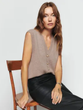 Cashmere Sweater Vest by Jacqui