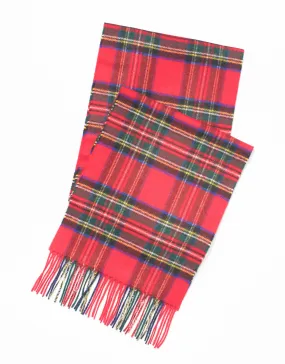 Cashmere Tartan Muffler - Royal Stewart - Luxurious Style Statement