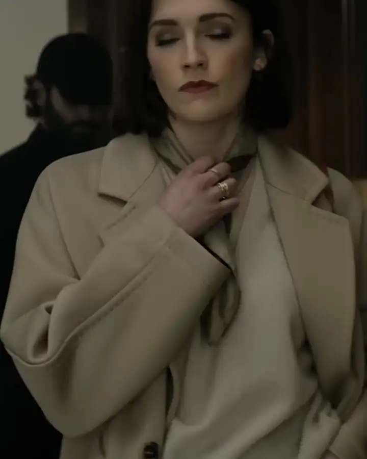 Charlotte Ritchie Season 4 Wool Coat