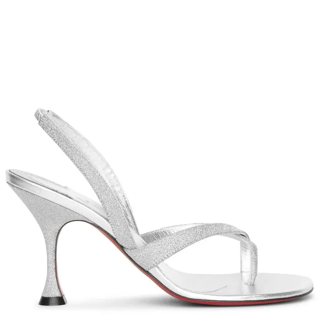 Christian Louboutin Taralita 85 Glitter Leather Sandals