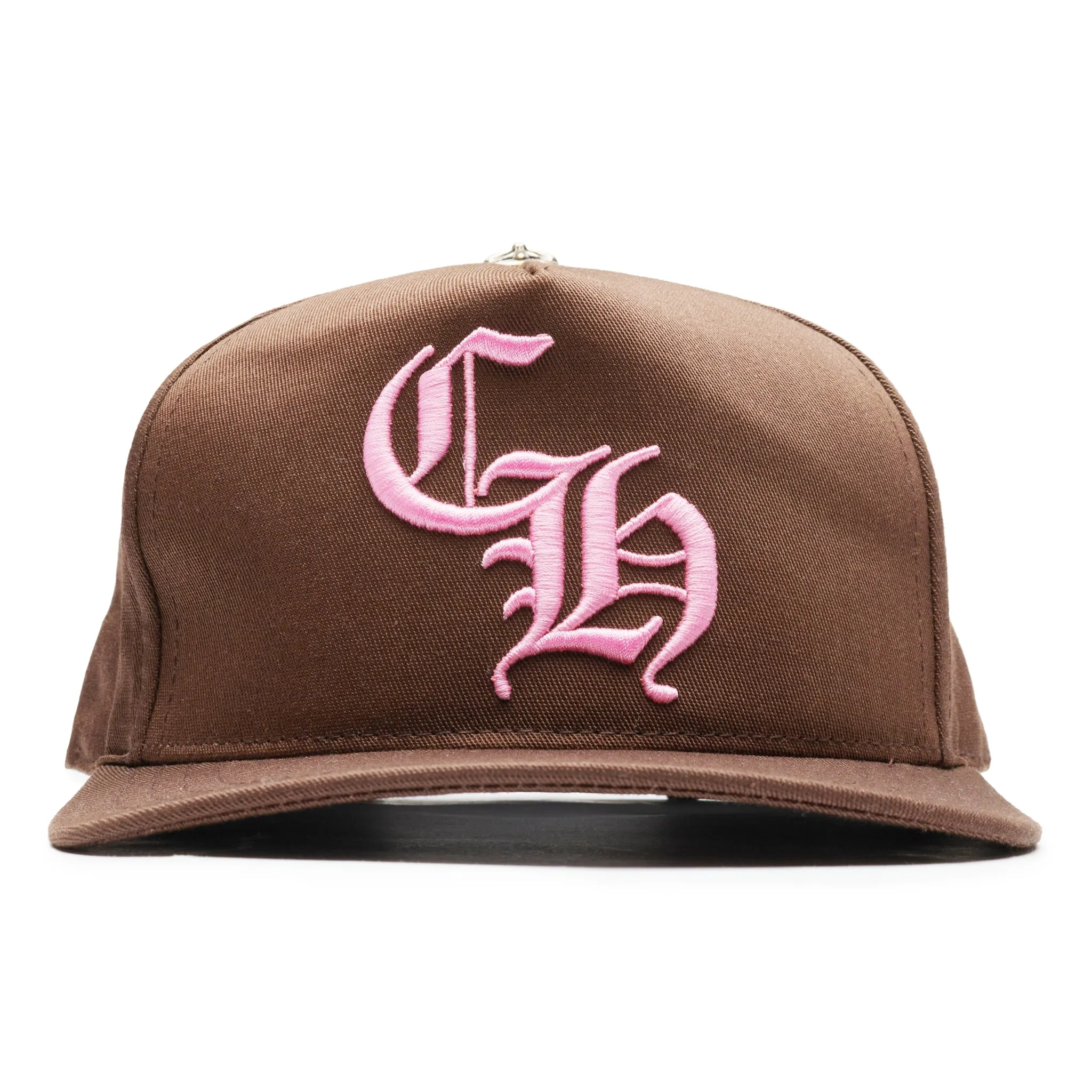 Chrome Hearts Brown Pink Baseball Cap