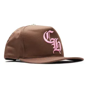 Chrome Hearts Brown Pink Baseball Cap