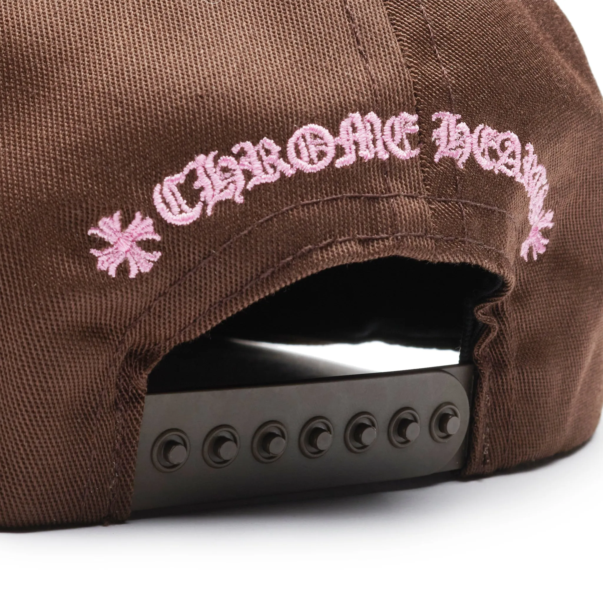 Chrome Hearts Brown Pink Baseball Cap