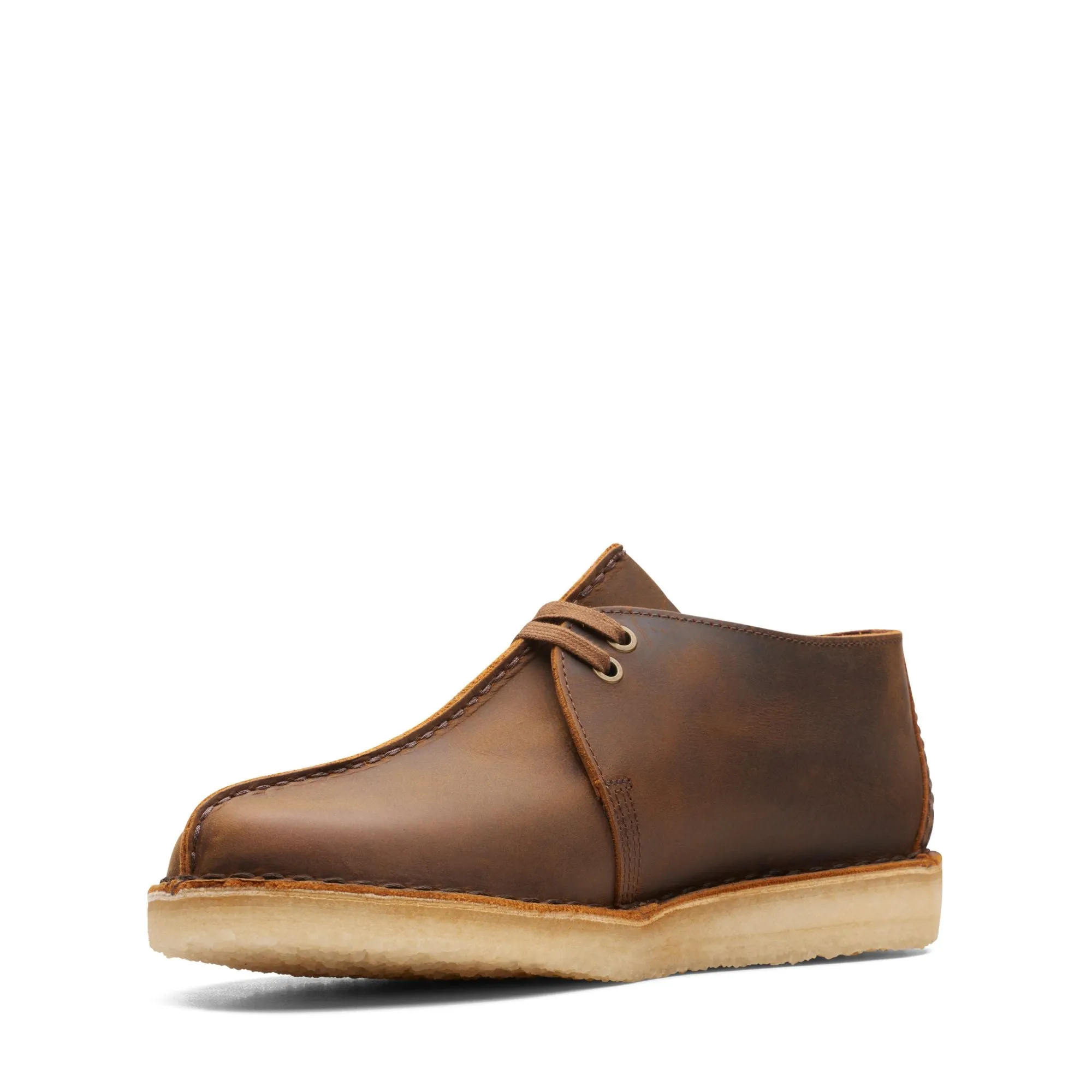 Clarks Desert Trek Leather Shoes for Men