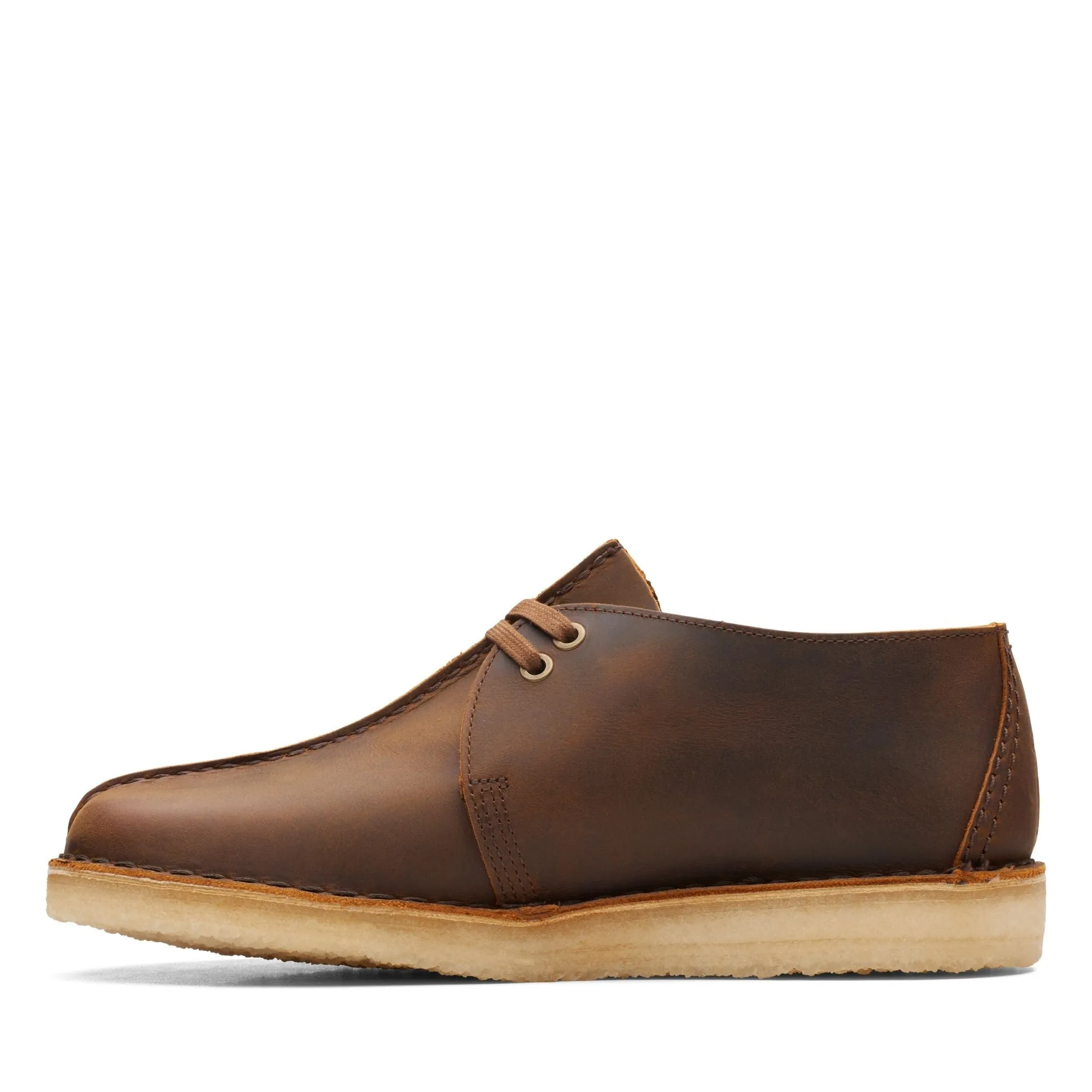 Clarks Desert Trek Leather Shoes for Men